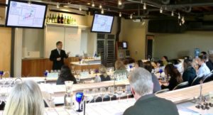Our cofounder Toshio Ueno teaching a Sake Adviser class